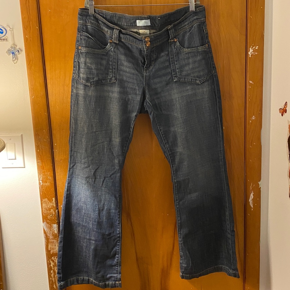 Maurices bootcut blue jeans